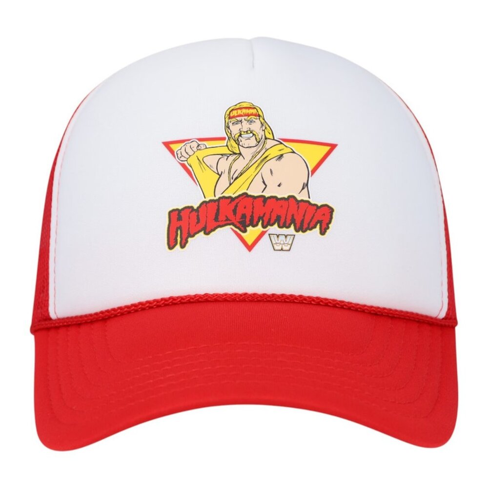 Chalk Line WWE Hulk Hogan Hulkamania Illustrated  Trucker Hat Snapback WWF - NEW
